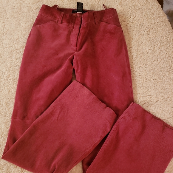 Y2K / Vintage Genuine leather boot leg VS.. - Picture 4 of 4